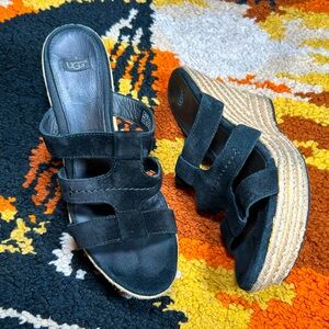 Cutie, UGG, Lauri, suede espadrille wedges!!